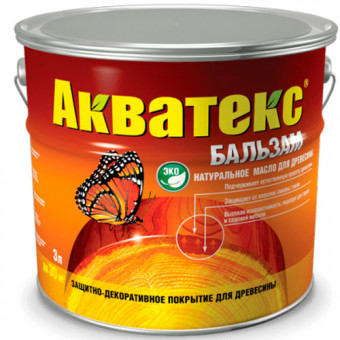 Масло для древесины Акватекс Бальзам Дуб 2.2 л.