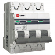 Автоматический выключатель 3п 16А EKF proxima
