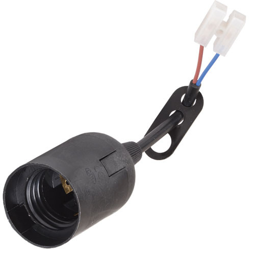 Патрон Е27  подвесной с клеммной колодкой на проводе