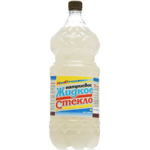 Жидкое стекло 1,5 кг Констрой