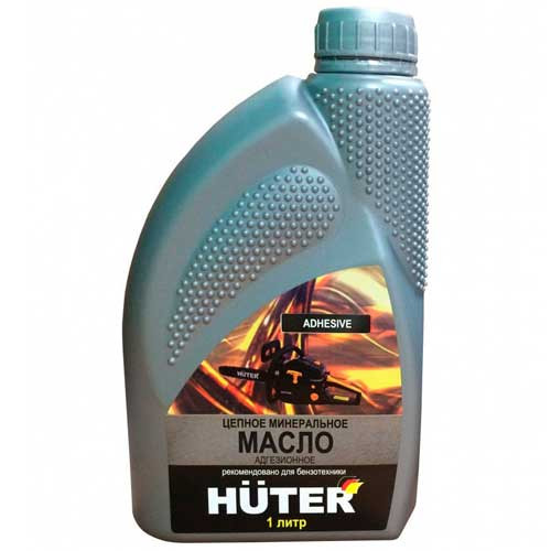 Масло цепное минеральное 80W90, для техники Huter, 1л