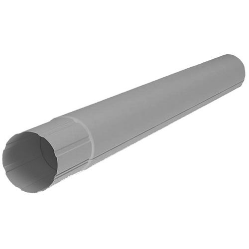 Труба водосточная 2м Серая (RAL 7024)