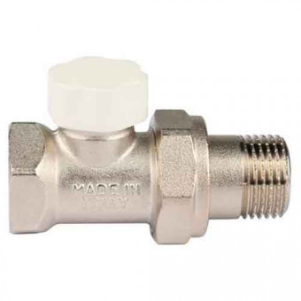 Кран для радиатора 1/2 прямой нижний (Millennium)