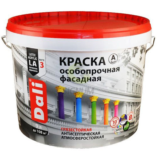 Краска DALI фасадная особопрочная 2,5л