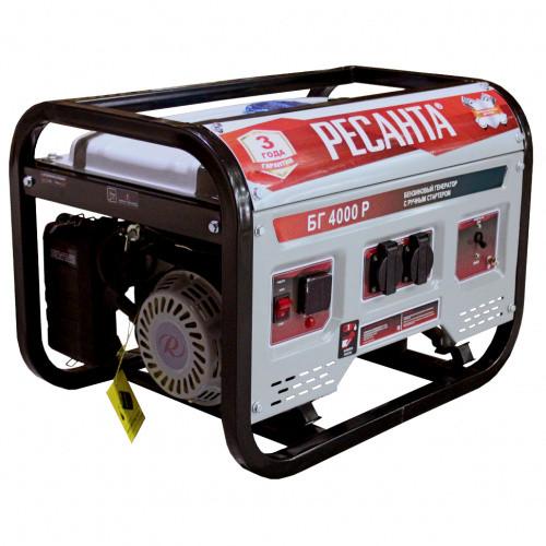 Электрогенератор БГ 4000 Р Ресанта Электрогенератор БГ 4000 Р Ресанта