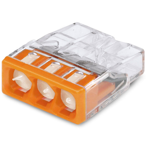 Клемма 3х0.5-2.5 мм. ( с пастой) WAGO