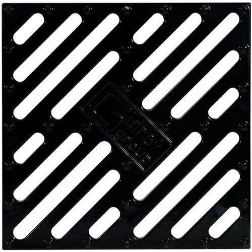 Решетка алюминиевая крашеная для дождеприемника 280*280 Gidrogroup