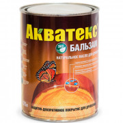 Масло для древесины Акватекс Бальзам Бесцветный  0.75 л