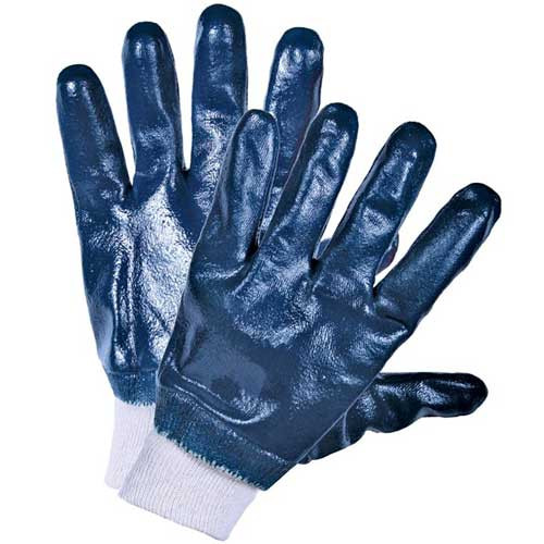 Перчатки нитриловые манжет крага,полный облив, НИТРИЛ-К