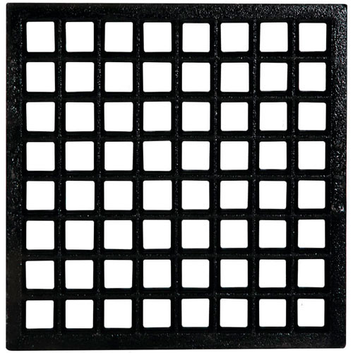 Решетка водоприемная  для дождеприемника 280*280 чугунная щелевая Gidrogroup