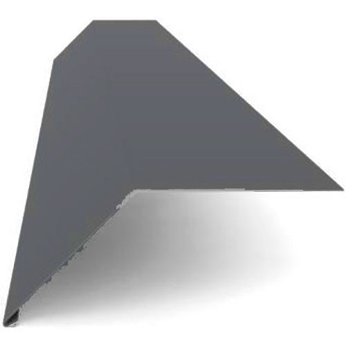 Планка торцевая (ветровая) Серая Ral 7024