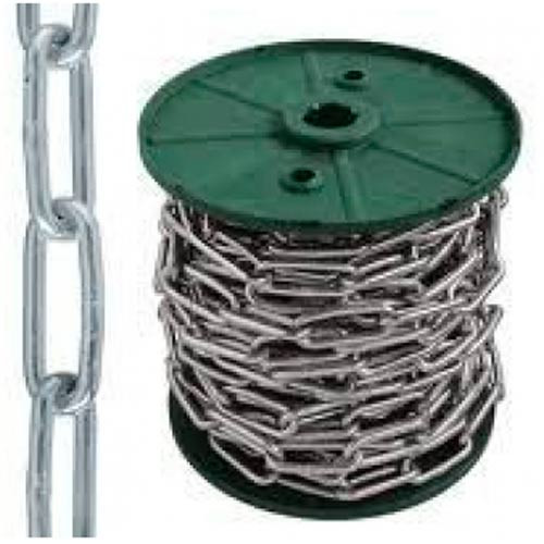 d4 Цепь сварная длиннозвенная, оцинк(40м)