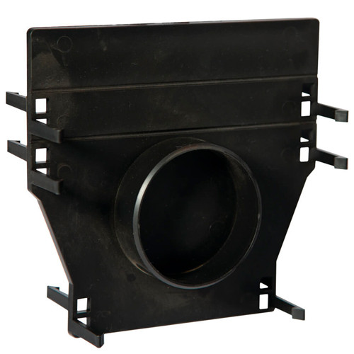 Заглушка для пластикового канала ЗП DN100 Gidrogroup