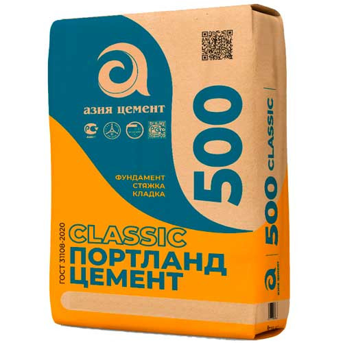  Цемент 500 Азия (Пенза) 50 кг