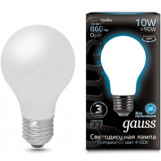 Лампа светодиодная Filament E27 10Вт 4100К OPAL GAUSS