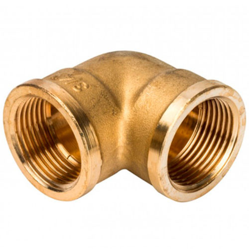 Уголок 1/2 вн./вн. латунь
