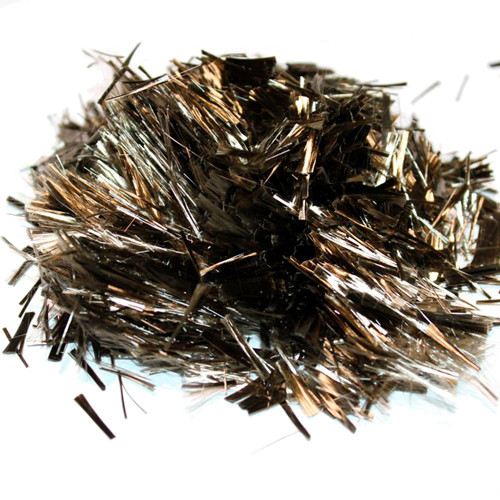 Фибра армирующая для бетона базальтовая 1 кг.