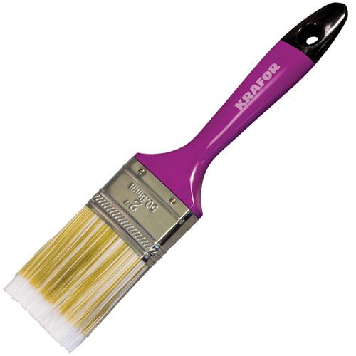 Кисть плоская искуств. щетина 100 мм KRAFOR