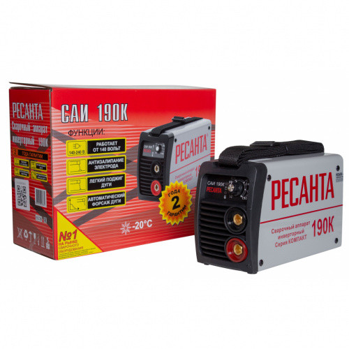 Сварочный аппарат инверторный САИ 190К (компакт) Ресанта