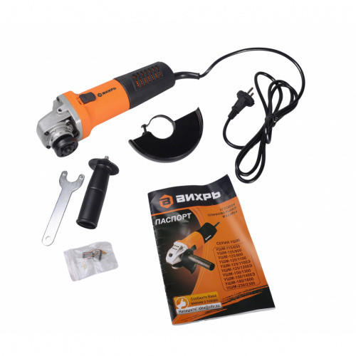 Углошлифовальная машина УШМ-125/1100Э Вихрь 