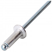 Заклепки алюминиевые 4,8*14 мм (50 шт) Вихрь 73/9/6/7