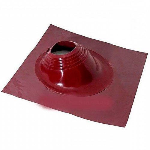 Кровельная проходка Мастер Флеш угловой №6 (200-280 Силикон) красный