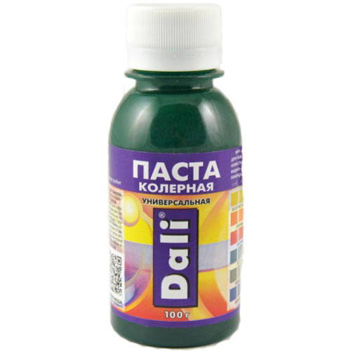Паста колерн. универс.DALI ЗЕЛЁНАЯ 0,1КГ