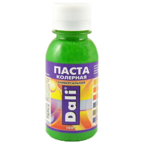 Паста колерн. универс.DALI ЗЕЛЁНОЕ ЯБЛОКО 0,1КГ