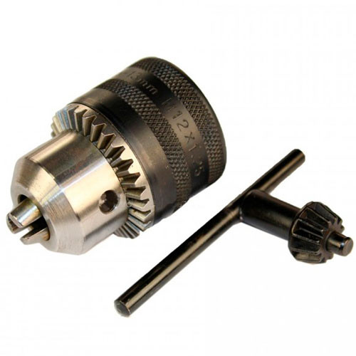 Патрон сверлильный Bohrer ключевой 1,5-13,0 (посадка 1/2-20UNF) с ключом в блистере