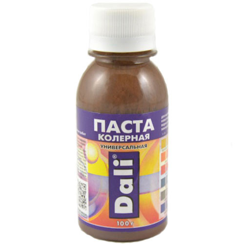 Паста колерн. универс.DALI КОРИЧНЕВАЯ 0,1КГ