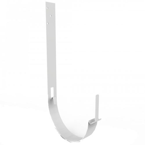 Держатель желоба на стену Белый