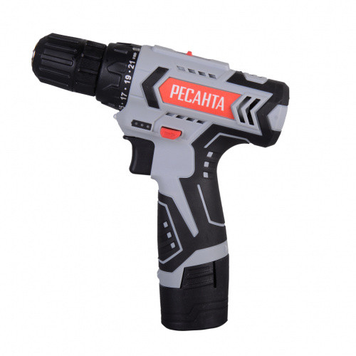 Дрель -шуруповерт аккумуляторная ДА-12-2Л Ресанта