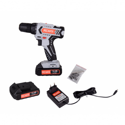 Дрель -шуруповерт аккумуляторная ДА-14-2Л Ресанта