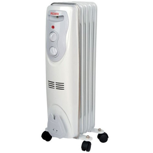 Масляный радиатор ОМ- 5Н (1 кВт) Ресанта Масляный радиатор ОМ- 5Н (1 кВт) Ресанта