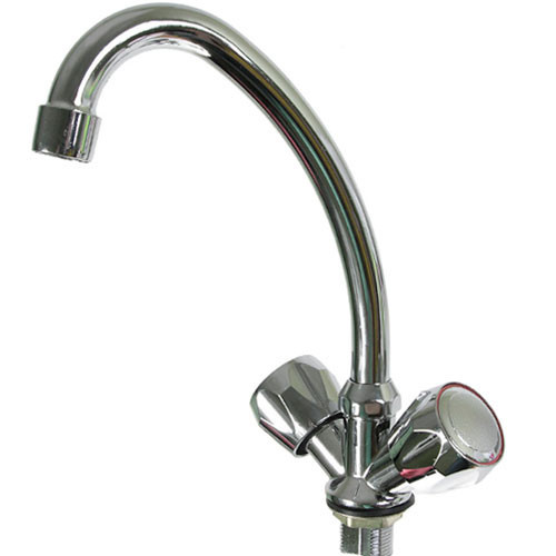 Смеситель для кухни МИРАЖ  TYE-1090 круглый маховик 338Р