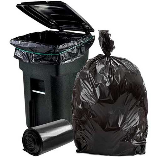 Мешок ПВД черный 120 л, 30 мкм,(10шт/уп)