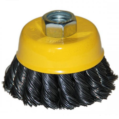 Кордщетка жесткая 75 мм для болгарки