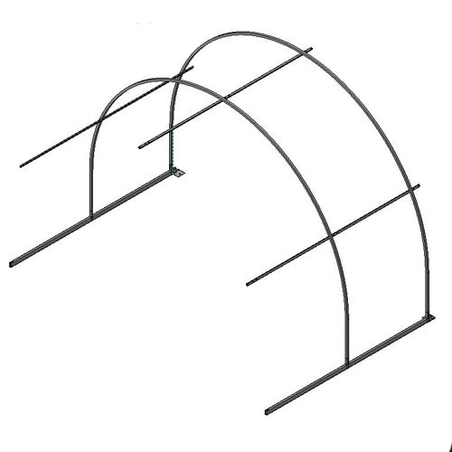 Удлинитель для теплицы 2 м. Оцинкованный