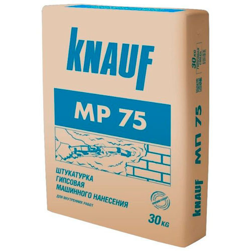Штукатурка КНАУФ МР-75 30 кг Белая Штукатурка КНАУФ МР-75 30 кг Белая