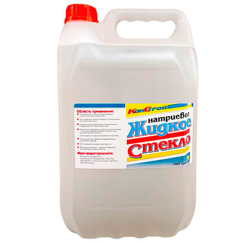 Жидкое стекло 7 кг (канистра) Констрой