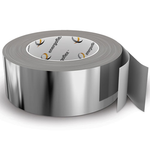 Скотч для утеплителя 50мм алюмин.