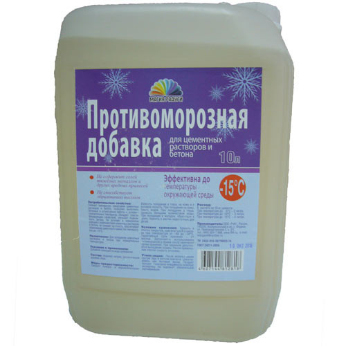 Противоморозная добавка 10л. формиат натрия