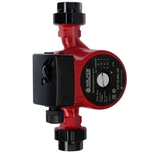 Насос циркуляционный VALFEX VCP 25-40G с гайкой (180 монтажная длина)