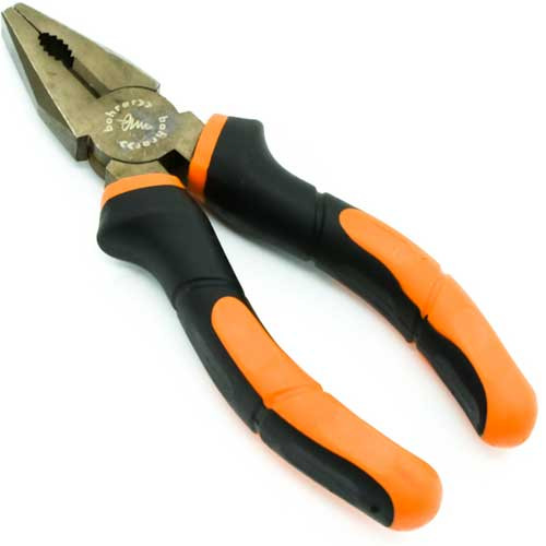 Пассатижи Bohrer Комфорт 160 мм. двухкомпонентная рукоятка