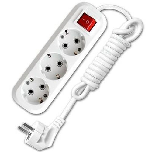 Удлинитель с выключателем 3*3 м c заземлением ПВС 3*1 UNIVERSAL