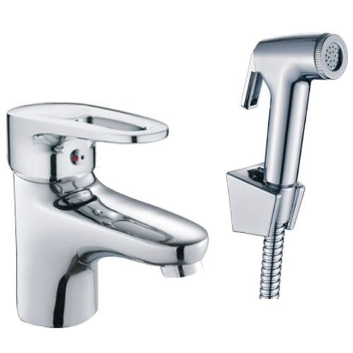 Гигиенический душ HAIBA 1268 со смесителем для раковины, хром