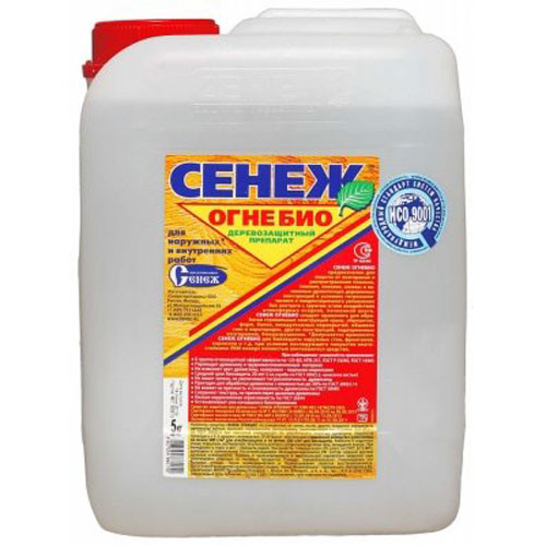 Сенеж Огнебио комплексная защита древесины 10 кг