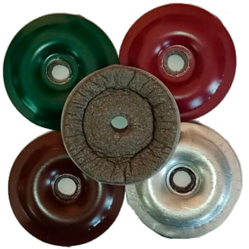 Шайба с уплотнителем D30 мм зеленая (25шт.) для поликорбаната