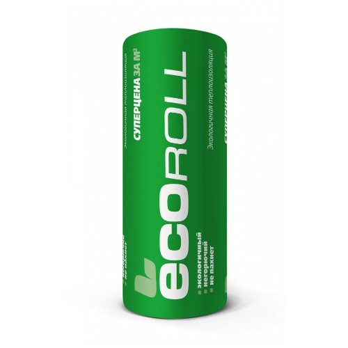 Утеплитель ECOROLL рулон 50*1220*8200*2 (20 м2) Утеплитель ECOROLL рулон 50*1220*8200*2 (20 м2)