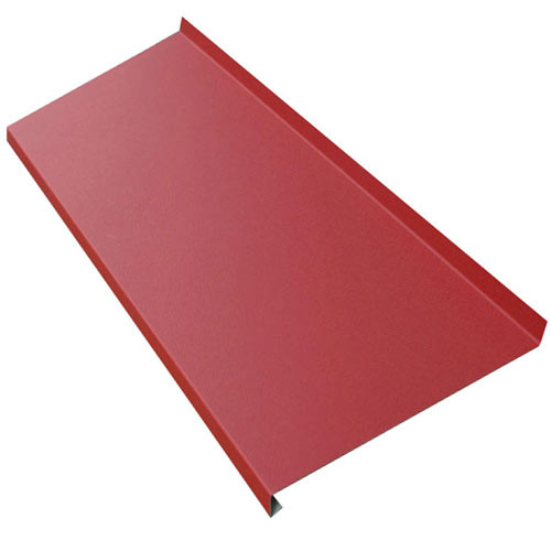 Отлив на окно (100*1500) крашенный Вишневый